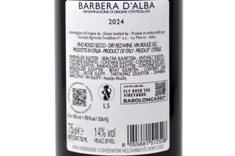 BARBERA D'ALBA DOC 2024 - TREDIBERRI