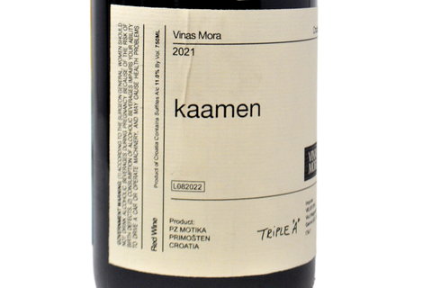 CROATIA RED WINE "KAAMEN I" 2021 - VINAS MORA