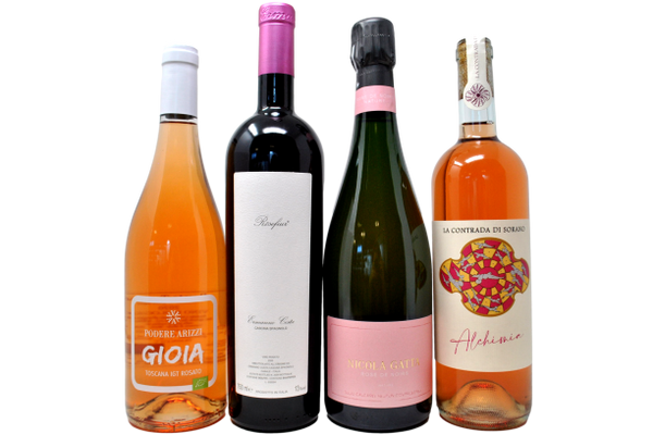 L'ITALIA IN ROSA TASTING BOX - 4 BOTTIGLIE