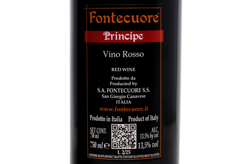 100% MERLOT BIOLOGICO "PRINCIPE" - FONTECUORE