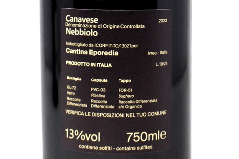 CANAVESE DOC NEBBIOLO 2023 - CANTINA EPOREDIA