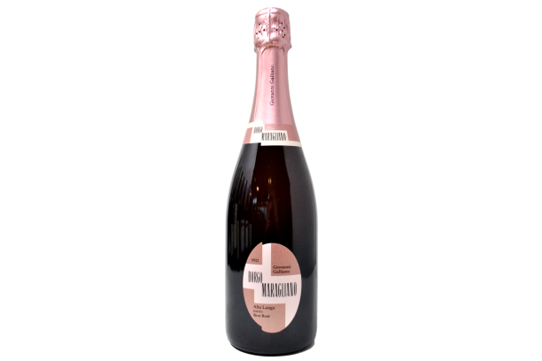 MÉTHODE TRADITIONNELLE BRUT ROSE' "GIOVANNI GALLIANO" 2017 (DISGORGUE OCTOBRE 2020 - BORGO MARAGLIANO