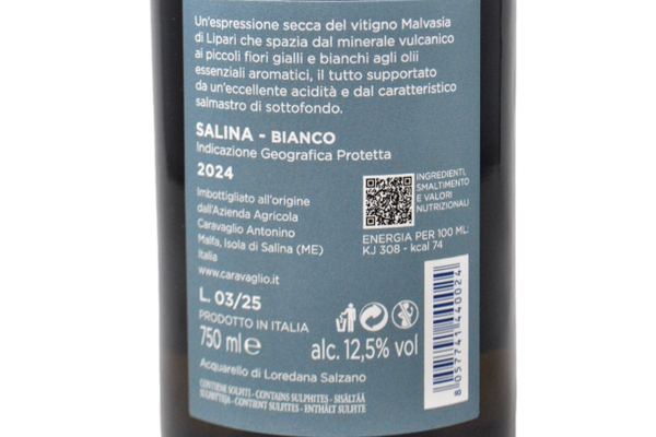 SALINA BIANCO IGP 2024 - CARAVAGLIO