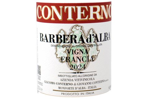 BARBERA D'ALBA DOC "VIGNA FRANCIA" 2024 - GIACOMO CONTERNO
