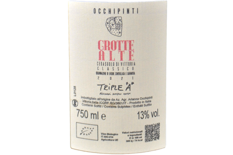 TERRE SICILIANE ROUGE IGT "SP 68" 2019 - ARIANNA OCCHIPINTI