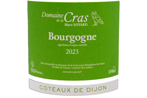 BOURGOGNE CHARDONNAY "DOMAINE DE LA CRAS" 2023 MAGNUM - MARC SOYARD
