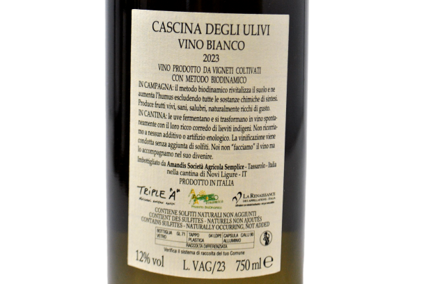 VINO BIANCO "IVAG" 2023 - CASCINA DEGLI ULIVI