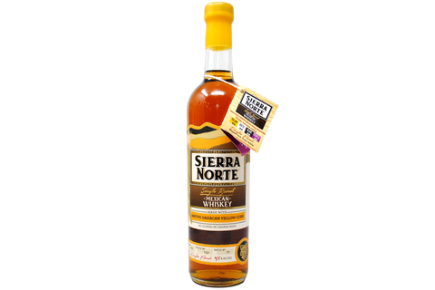 MEXICAN WHISKEY SINGLE BARREL MADE WITH NATIVE OAXACAN YELLOW CORN - SIERRA NORTE