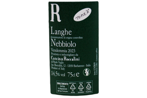 LANGHE NEBBIOLO DOC 2023 - CASCINA ROCCALINI