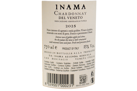 VENETO CHARDONNAY IGT 2025 - INAMA