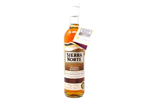 MEXICAN WHISKEY SINGLE BARREL MADE WITH NATIVE OAXACAN WHITE CORN - SIERRA NORTE