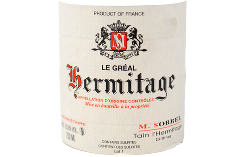 HERMITAGE "LE GREAL" 2016 - SORREL M.
