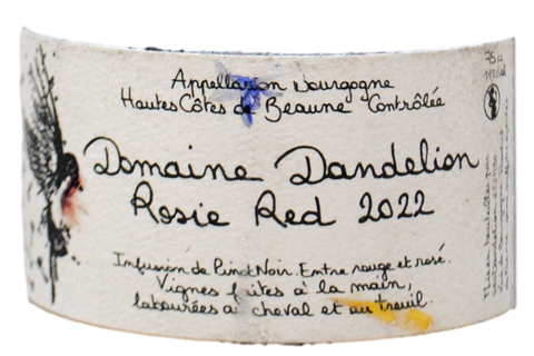 BOURGOGNE HAUTES-CÔTES DE BEAUNE "ROSIE RED" 2022 - DOMAINE DANDELION