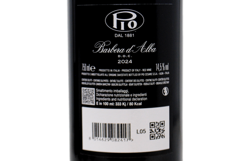 BARBERA D'ALBA DOC 2024 - PIO CESARE