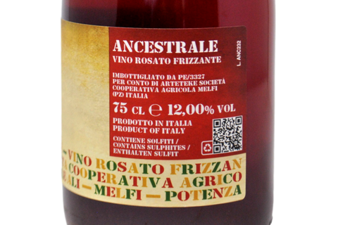 METODO ANCESTRALE ROSÉ 2023 - ARTETEKE - PROGETTO PICCOLE ALI