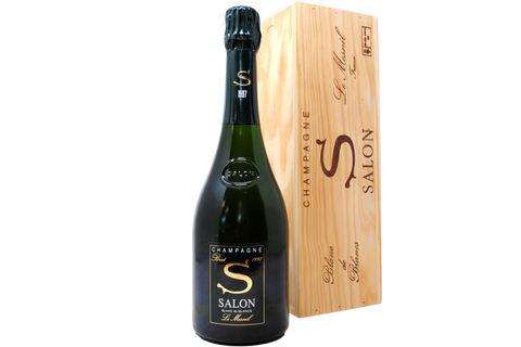 CHAMPAGNE BRUT BLANC DE BLANCS "CUVÉE S LE MESNIL" 1997 - SALON