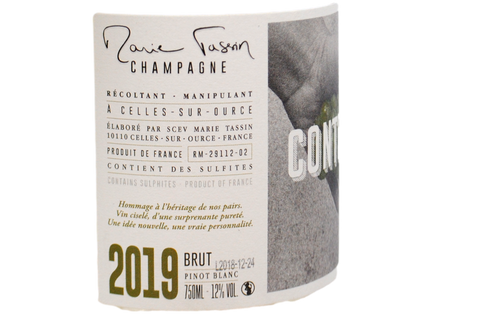CHAMPAGNE BRUT "CONTRASTES" 2019 - FUMEY-TASSIN