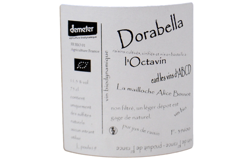 VIN DE FRANCE BIODYNAMIQUE POULSARD "DORABELLA" 2019 - DOMAINE DE L'OCTAVIN