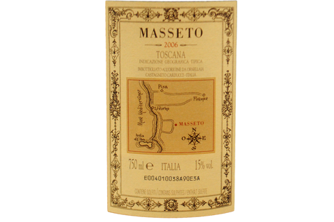 TOSCANE ROUGE IGT "MASSETO" 2011 -ORNELLAIA