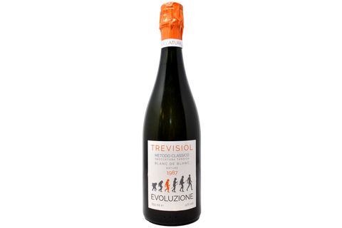 METODO CLASSICO SBOCCATURA TARDIVA NATURE BLANC DE BANC "EVOLUZIONE" 1987 - TREVISIOL