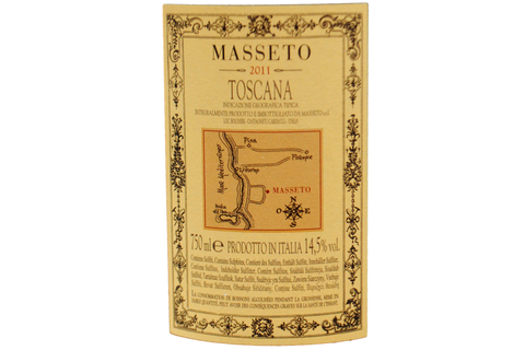 TOSCANA ROSSO IGT "MASSETO" 2011 - ORNELLAIA