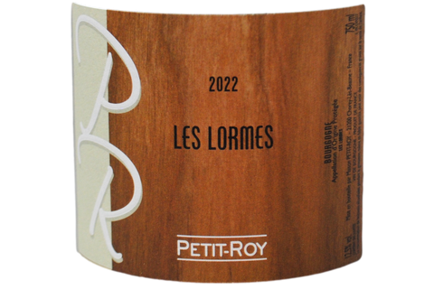 BOURGOGNE ROUGE "LES LORMES" 2022 - DOMAINE PETIT ROY - SEIICHI SAITO