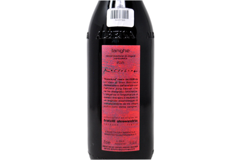 LANGHE ROSSO DOCG "ROSSOLUNA" 2021 - FRATELLI ALESSANDRIA