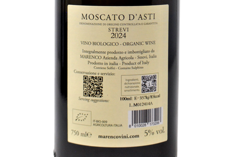 MOSCATO D'ASTI DOCG "SCRAPONA" BIO STREVI 2024 - MARENCO