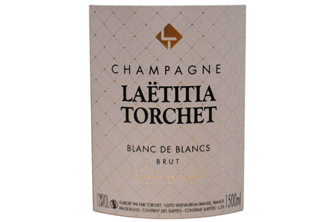CHAMPAGNE BRUT BLANC DE BLANCS MAGNUM - CHAMPAGNE LAETITIA TORCHET RECOLTANT-MANIPULANT