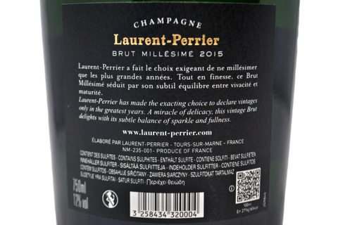 CHAMPAGNE BRUT MILLESIME 2015 - LAURENT PERRIER