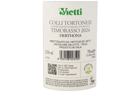 COLLI TORTONESI DOC TIMORASSO DERTHONA 2024 - VIETTI