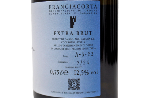 FRANCIACORTA EXTRA BRUT BLANC DE BLANCS - CARUNA