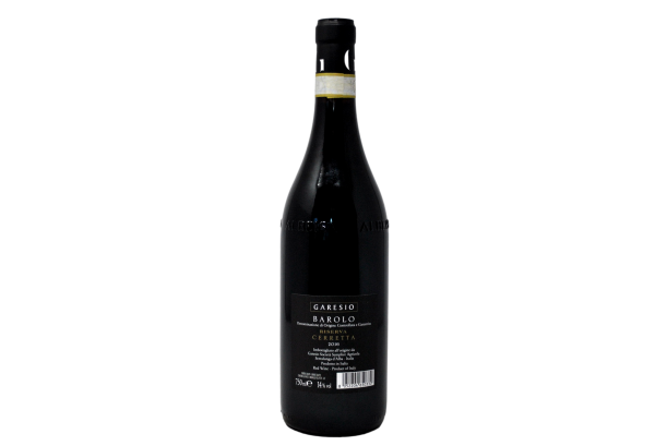 BAROLO RISERVA DOCG "CERRETTA" 2016 - GARESIO