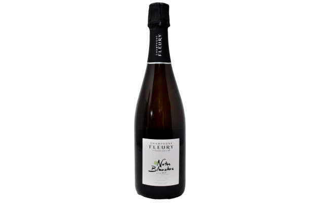 CHAMPAGNE BRUT NATURE 100% PINOT BLANC "NOTES BLANCHES" 2016 - FLEURY