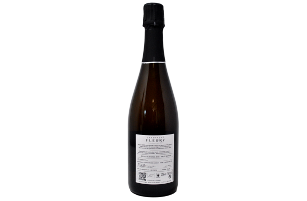 CHAMPAGNE BRUT NATURE 100% PINOT BLANC "NOTES BLANCHES" 2016 - FLEURY
