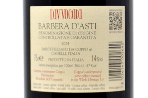BARBERA D'ASTI DOCG "L'AVVOCATA" 2024 - COPPO