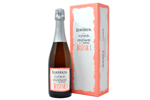 CHAMPAGNE BRUT NATURE ROSE "PHILIPPE STARCK" 2015 (ASTUCCIATO) - LOUIS ROEDERER