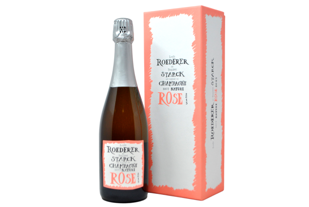 CHAMPAGNE BRUT NATURE ROSE "PHILIPPE STARCK" 2015 (ASTUCCIATO) - LOUIS ROEDERER