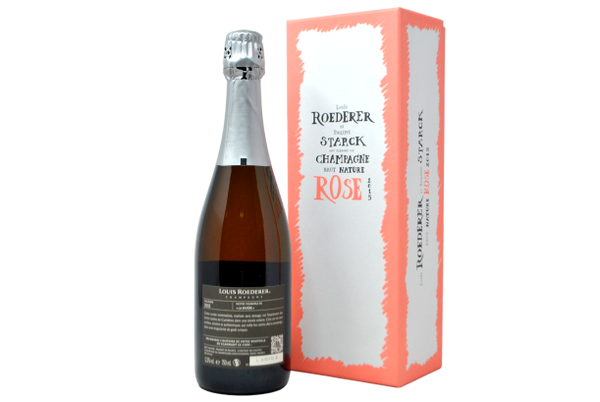 CHAMPAGNE BRUT NATURE ROSE "PHILIPPE STARCK" 2015 (ASTUCCIATO) - LOUIS ROEDERER