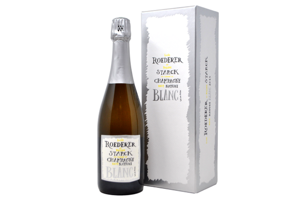 CHAMPAGNE BRUT NATURE "PHILIPPE STARCK BLANC" 2015 (ASTUCCIATO) - LOUIS ROEDERER