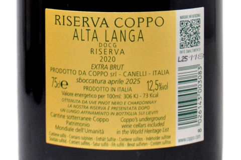 ALTA LANGA DOCG EXTRA BRUT "RISERVA COPPO" 2020 - COPPO