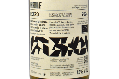 ROERO ARNEIS DOCG BIO 2024 - VALFACCENDA
