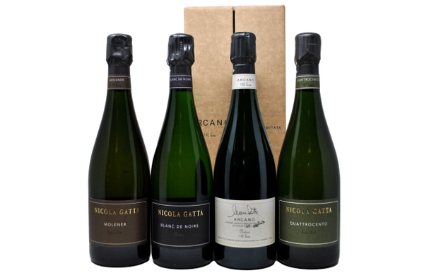 NICOLA GATTA "PRIVATE CELLAR BOX" LIMITED EDITION N 1 - 4 BOTTIGLIE