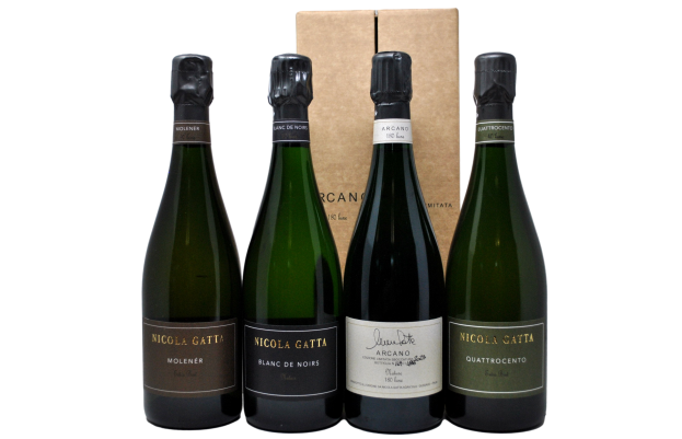 NICOLA GATTA "PRIVATE CELLAR BOX" LIMITED EDITION N 1 - 4 BOTTIGLIE