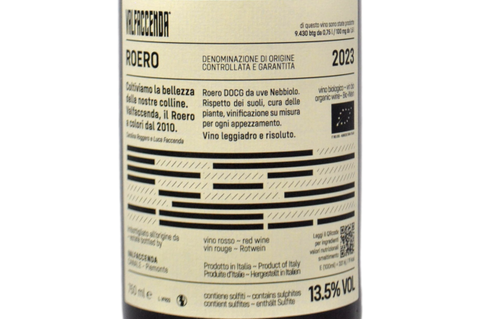 ROERO DOCG BIO 2023 - VALFACCENDA