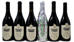 TASTING BOX "FEUDI DELLA MEDUSA" LIMITED EDITION - 5 BOTTIGLIE + CIECA IN OMAGGIO