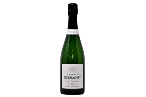CHAMPAGNE EXTRA BRUT BLANC DE BLANCS "LES 3 TERROIRS" 2018 - MICHEL GONET