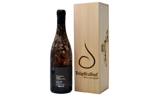 VINO BIANCO SAUVIGNON ANPHORA "CORNUS MAS" 2015 - TRÖPFLTALHOF