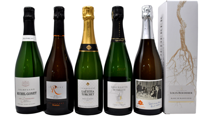 CHAMPAGNE EXPERIENCE - 5 BOTTIGLIE + LOUIS ROEDERER BLANC DE BLANCS 2016 IN REGALO