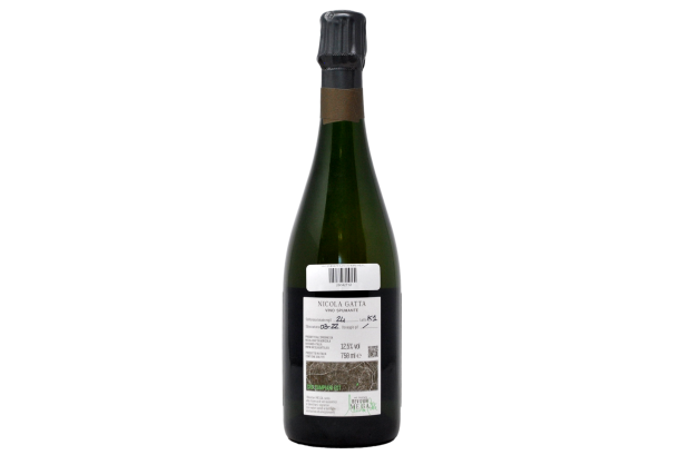 VINO SPUMANTE BLANC DE NOIRS NATURE "CRU 151 - CAMPIANI EST" 50 LUNE  - NICOLA GATTA